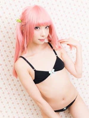 Misaco - Đột nhiên bộ ngực nhỏ trên tl - màu hồng nhếch nhác