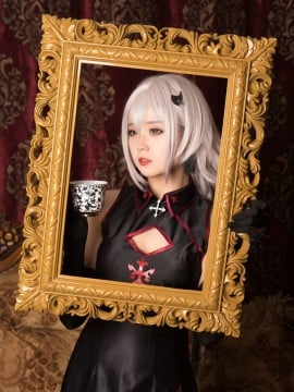 [Akisoso Qiu Chuchu] Thỏ tai Cheongsam Jeon de