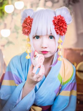"Người giúp việc rồng của gia đình Kobayashi" Kangna Yukata c o s p l a y