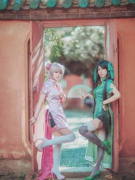 "Honor of Kings" Sun Shangxiang x Xiao Qiao Fanqima C O S P L A Y