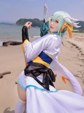 "Fate Grand Order" Xia Huo Qingji áo tắm c o s p l a y