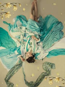 "The Fairy in the Bức tranh" linlang c o s p l a y