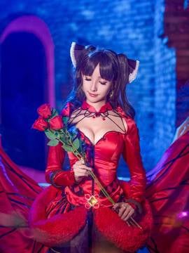 "Đơn hàng Fategrand" Tosaka Rin Concept Gift C o s p l a y