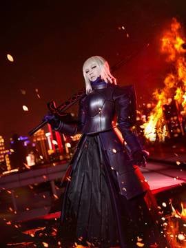 "Fate Stay Nigh" Artoria Pandragorn Heaven's Feel C o s p l a y