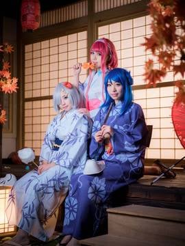 "Bộ sưu tập Fleet" Lễ hội mùa thu của cung điện của người giám hộ - Hamafeng, Urafeng và Jiangfeng C o s p l a y