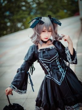 "Thần tượng chủ nhân Cinderella" Ranko Kamisaki Goth C o S P L A Y