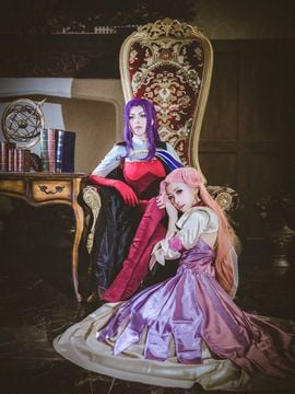 "Code gass nổi loạn Lelouch" Cornelia & Euphemia c o s p l a y