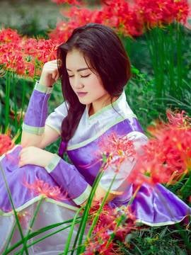 "Truyền thuyết về thanh kiếm và cổ tích" Lin Yueru C o s p l a y