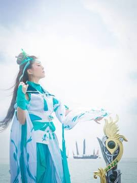 "Kiếm kiếm tình yêu trực tuyến phiên bản 3" Changgemen c o s p l a y