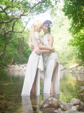 "Lovelive" arase eri x tojo nozoeli c o s p l a y