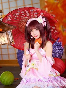 "Thần tượng bậc thầy Cinderella cô gái" Tomoeri Okabaya SSR Dream Color Four Leaf C o S P L A Y