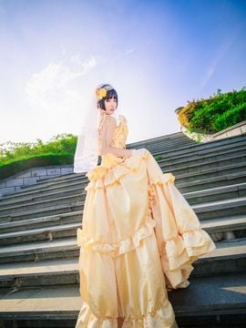 "Em gái tôi" Bản cập nhật thứ 5 của chiếc váy cưới thủy tinh c o s p l a y