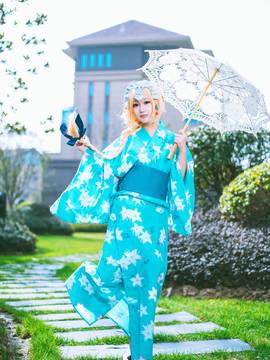 "Fate Grand Order" Lễ hội mùa hè Joan của Arc Yukata c o s p l a y