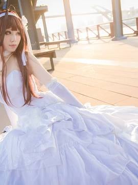 "Bộ sưu tập Fleet" Váy cưới của King Kong C O S P L A Y.