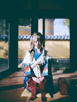 "Love Live" Taisho Kimono Unawaked Nan Xiaoniao C O S P L A Y