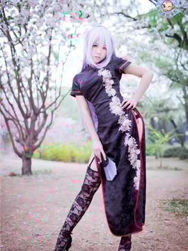 "Vocaloid" Haku Cheongsam phiên bản c o s p l a y