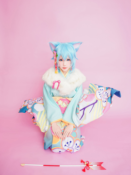 "Kiếm nghệ thuật trực tuyến" Kimono đa năng là Asada Shino c o s p l a y