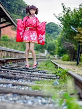 "Cabaneri của thành phố sắt" không rõ kimono c o s p l a y [2