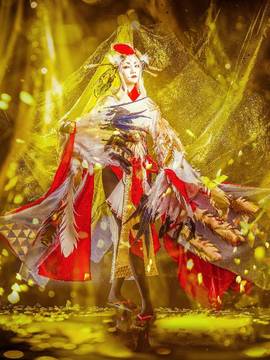 "Trò chơi di động Onmyoji" Skin mới của Gu Hunniao C o s p l a y