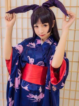 Bản cập nhật "em gái của tôi" thứ 5 của Liuli Rabbit Kimono ver c o s p l a y