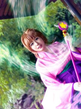 "Girl Magic Card Sakura" Sakura Kinomoto Dịch vụ sau đại học C O S P L A Y