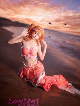 "Lovelive" Honoko Takasaka Mermaid Awakening C O S P L A Y
