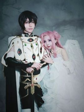 "The Lelouch nổi loạn" Sức mạnh của trái tim và tâm hồn ~ Euphemia x Shumu Suzaku C o s p l a y
