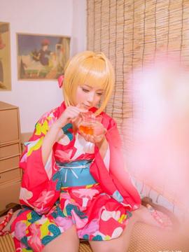 "Fate Grand Order" Nero's Summer Yukata C O S P L A Y