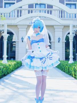 "Re From Scratch Life" Rem Fan Wedding Dress C O S P L A Y