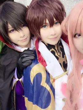 "The Rebellious Lelouch" Yufei Suzaku CC Lelouch C O S P L A Y