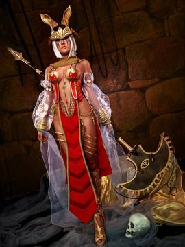 "Locky Heroes" Công chúa sa mạc Yisette C o S P L A Y