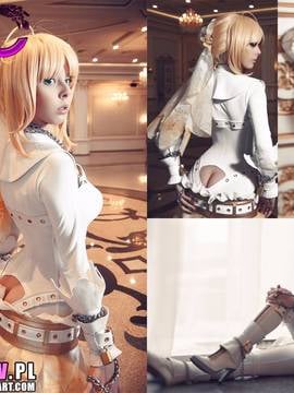 [Debarmonica] Saber Bride Cosplay của Helly von Valentine