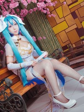 "Lovelive" Hatsune Miku Cage C o s p l a y