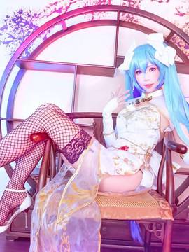 "Vocaloid" Hatsune Miku Canary Ver C O S P L A Y