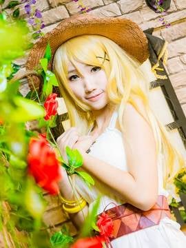 "Lovelive" arase erimoto nữ Erimoto c o s p l a y