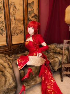 "Oriental Gardenia" Oriental Gardenia Canary Cheongsam C O S P L A Y