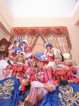 "Tình yêu sống" hoa và chim Ji xi ảo thuật gia thức dậy ver c o s p l a y