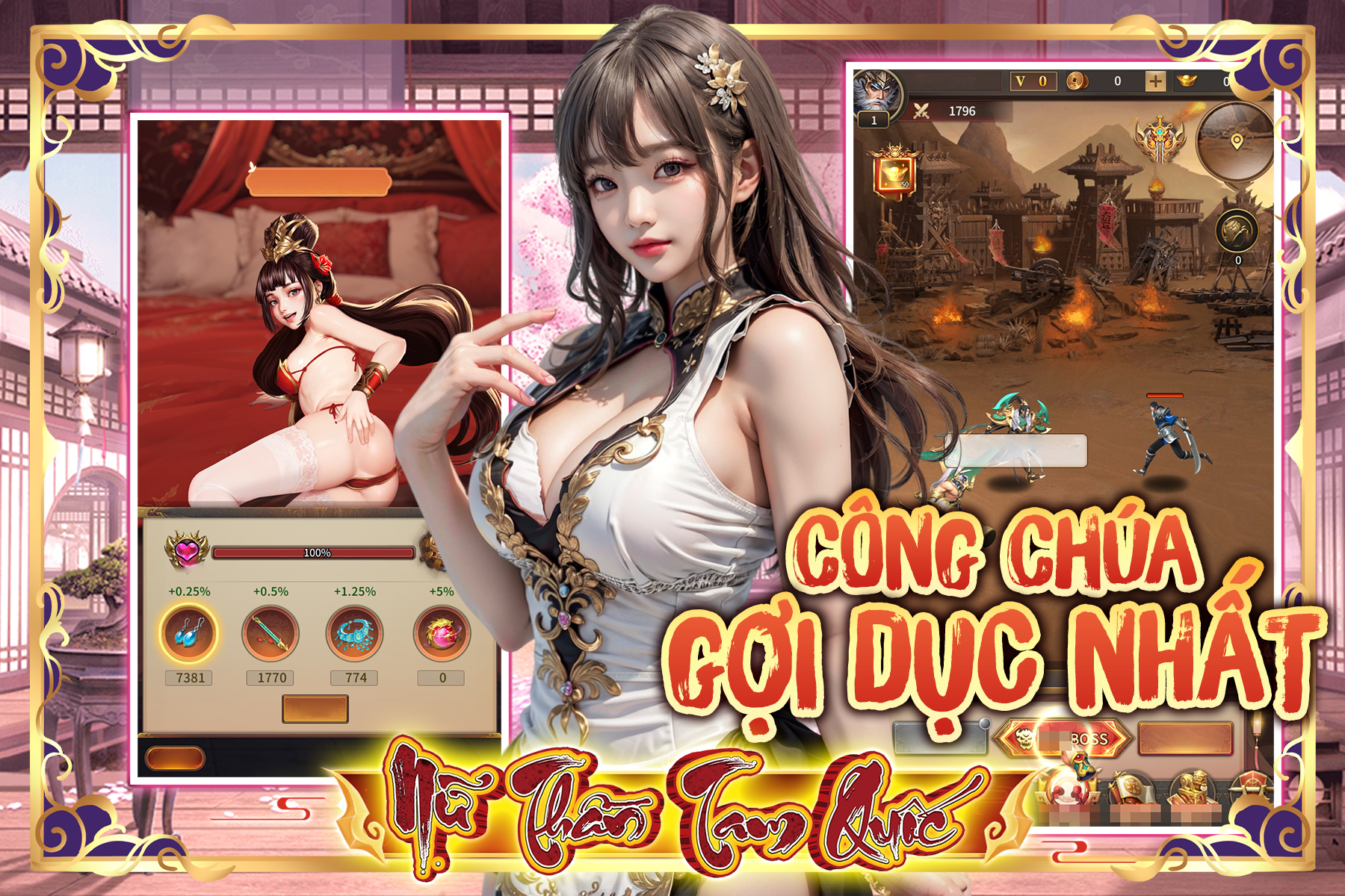 Nữ Thần Tam Quốc 18+