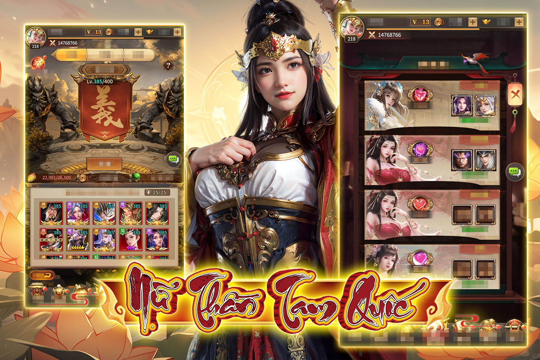 Nữ Thần Tam Quốc 18+