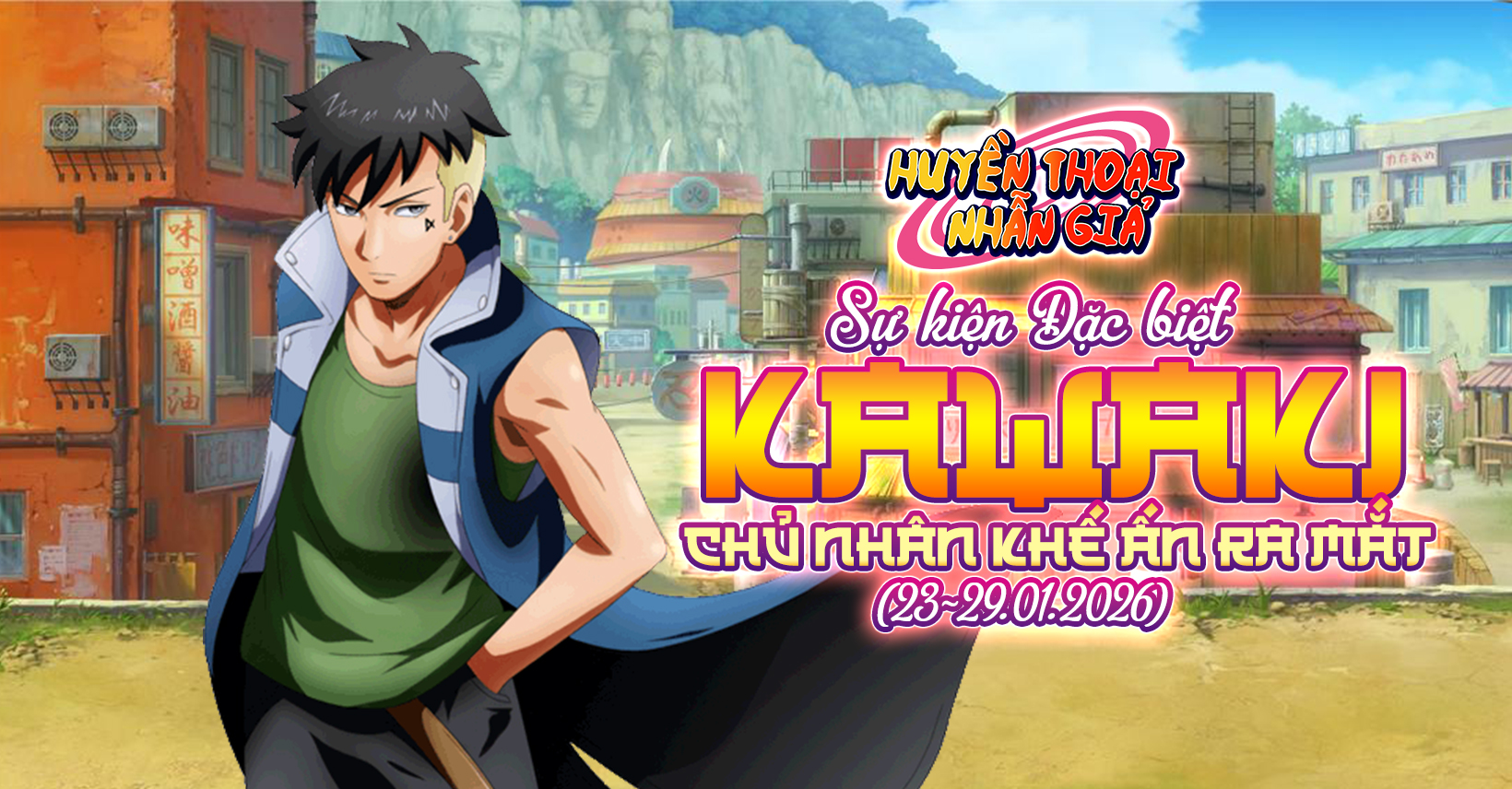 Ra mắt Kawaki – Chủ nhân khế ấn- Huyền thoại nhẫn giả!